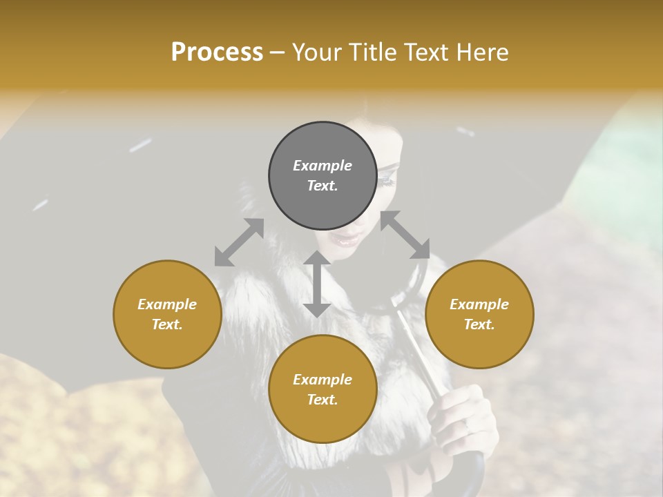 Hair Grass Sweater PowerPoint Template