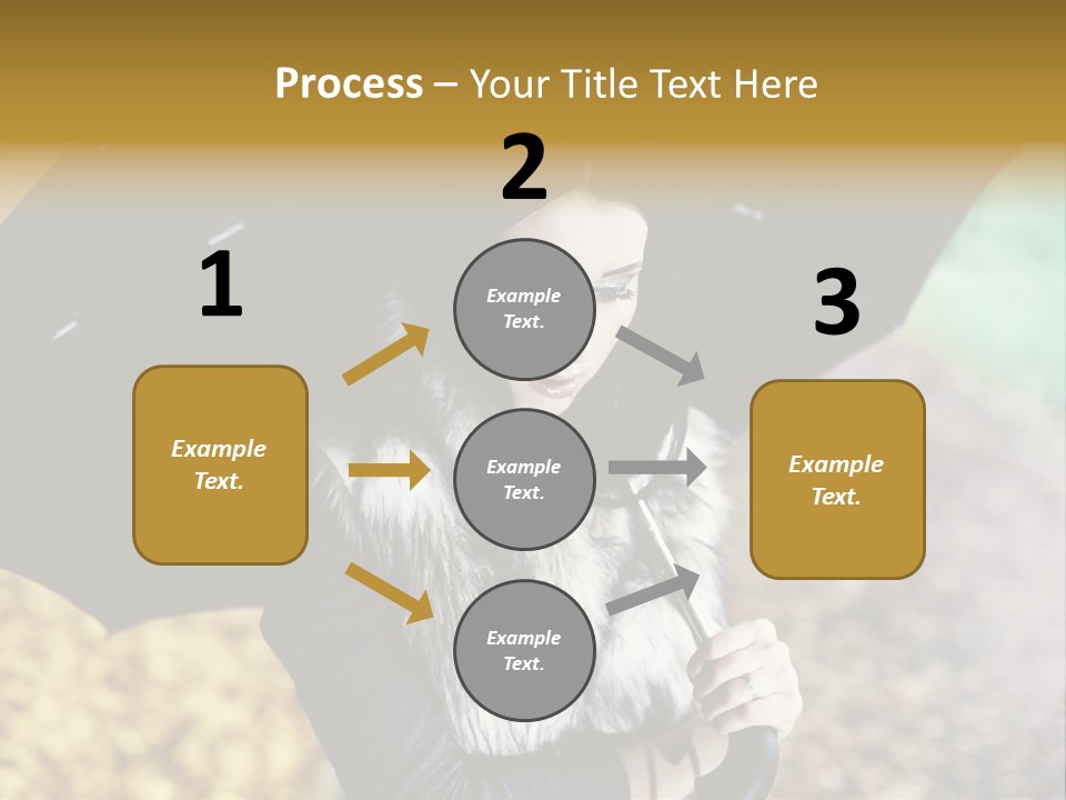 Hair Grass Sweater PowerPoint Template