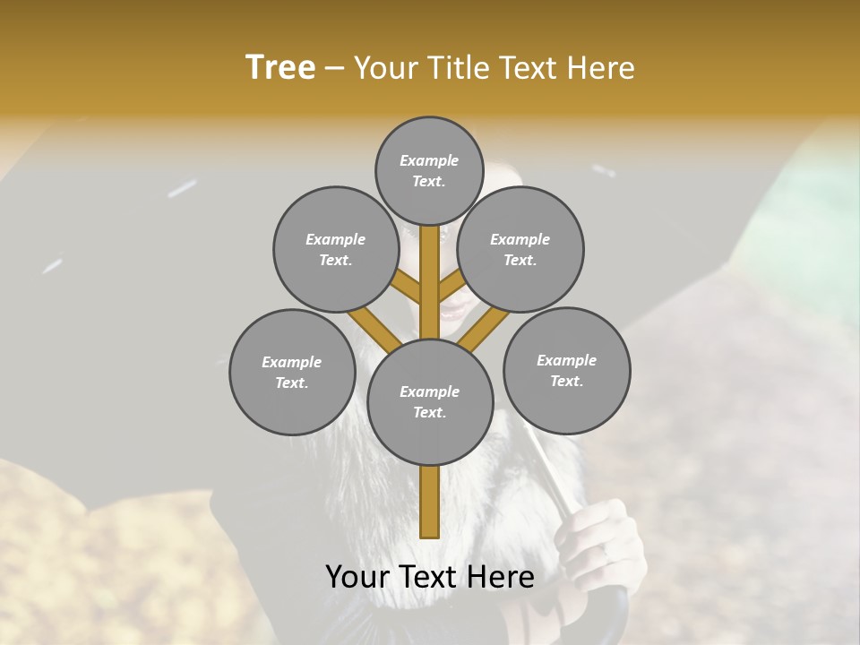 Hair Grass Sweater PowerPoint Template