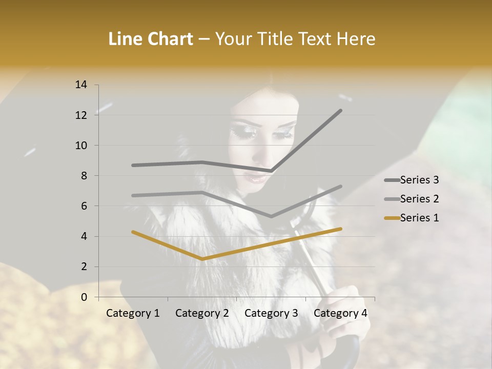 Hair Grass Sweater PowerPoint Template