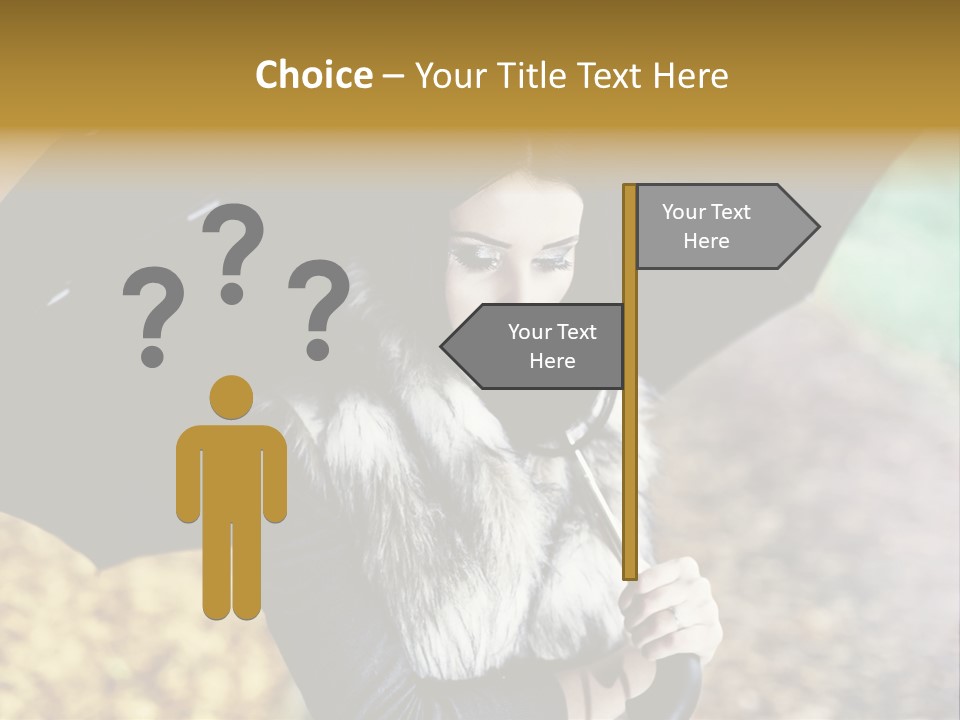 Hair Grass Sweater PowerPoint Template