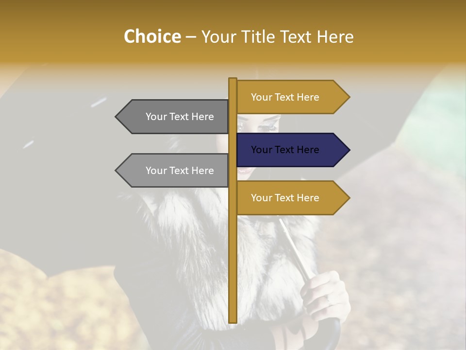 Hair Grass Sweater PowerPoint Template