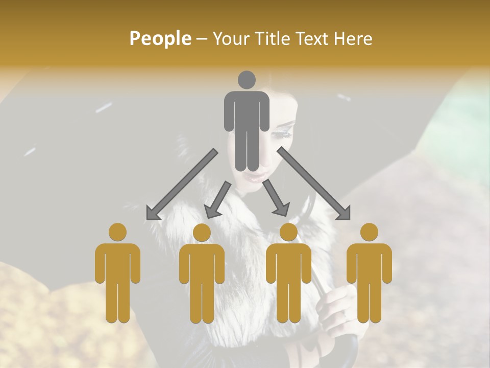 Hair Grass Sweater PowerPoint Template