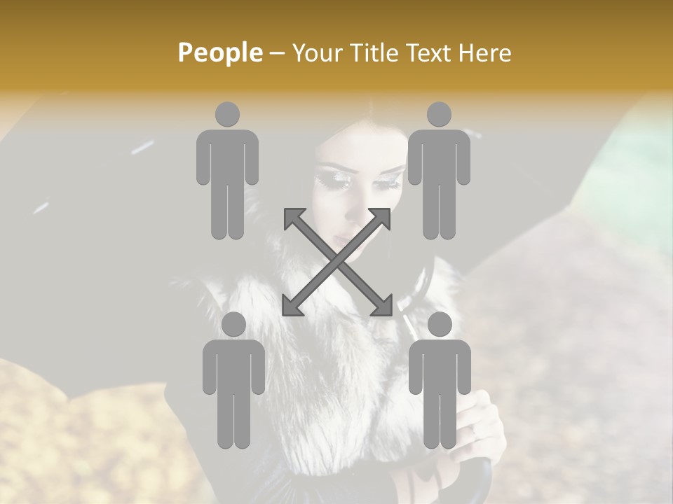 Hair Grass Sweater PowerPoint Template