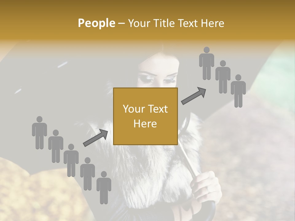 Hair Grass Sweater PowerPoint Template