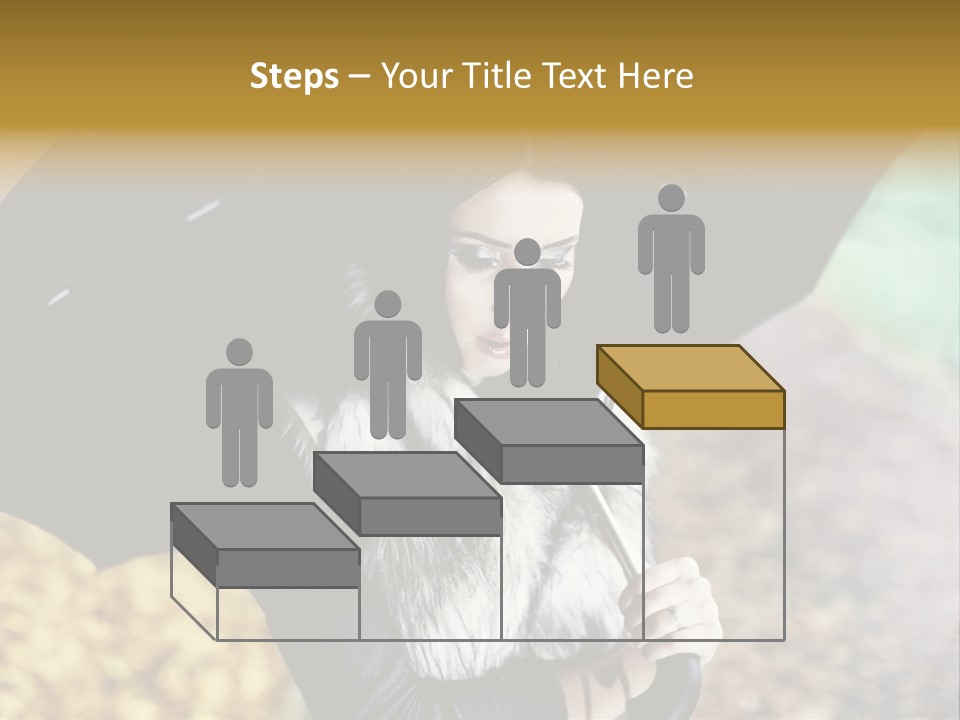 Hair Grass Sweater PowerPoint Template