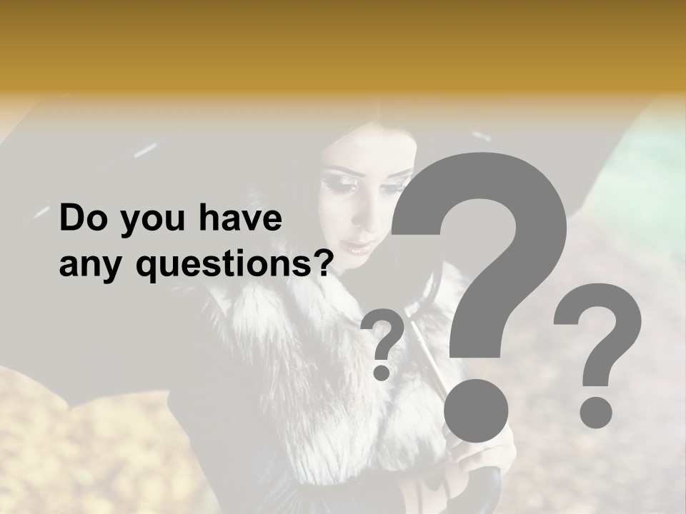 Hair Grass Sweater PowerPoint Template