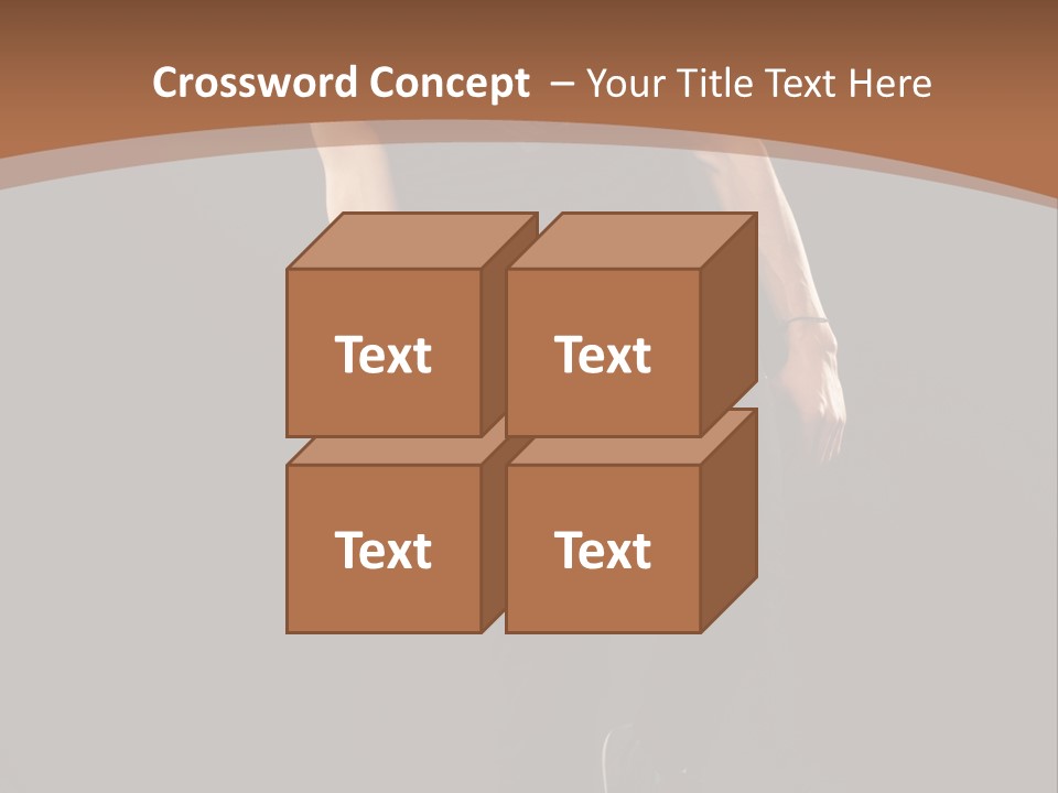 Sexy Emotion Body PowerPoint Template