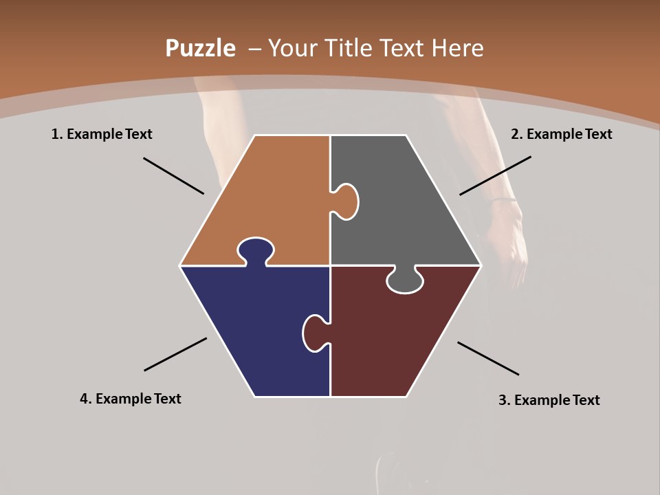 Sexy Emotion Body PowerPoint Template