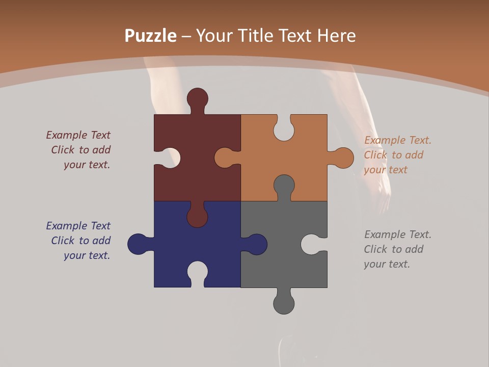 Sexy Emotion Body PowerPoint Template