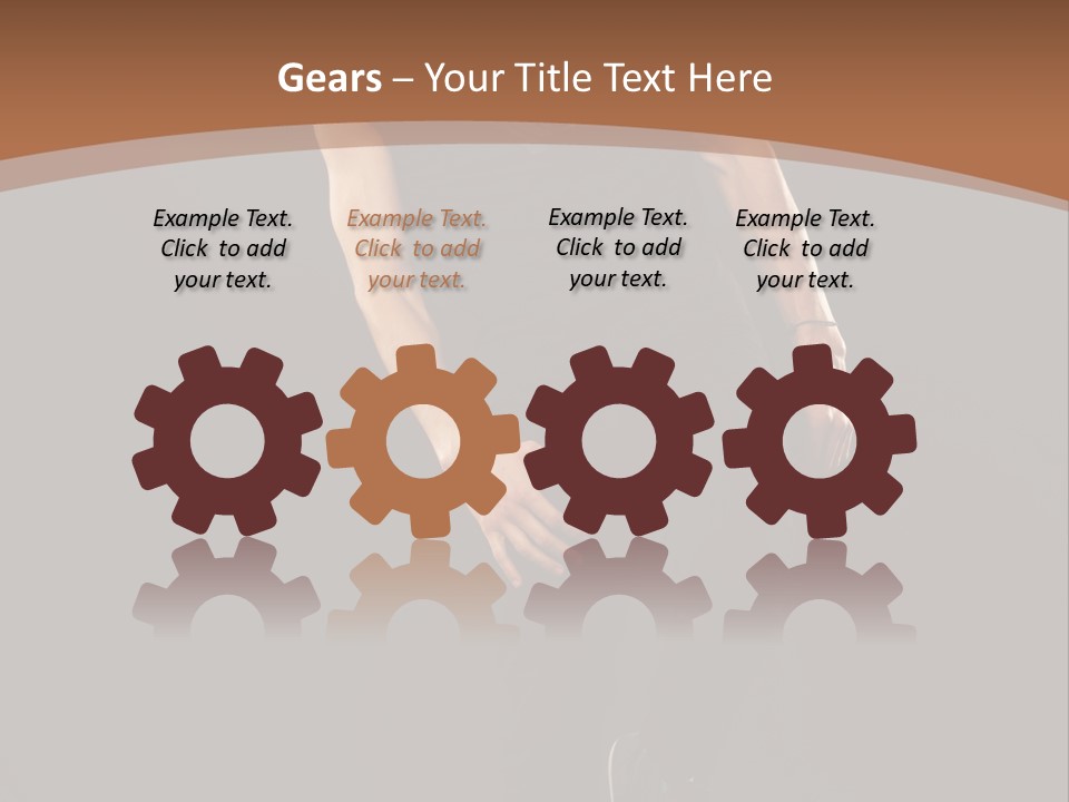 Sexy Emotion Body PowerPoint Template