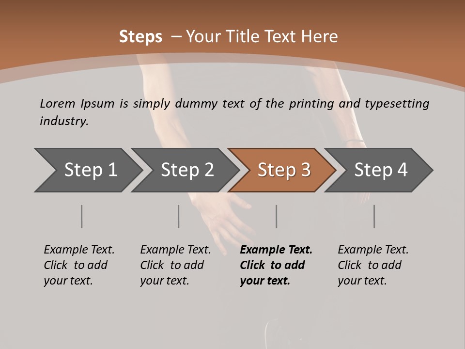 Sexy Emotion Body PowerPoint Template