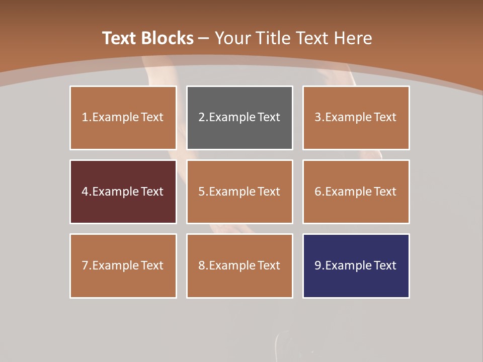 Sexy Emotion Body PowerPoint Template