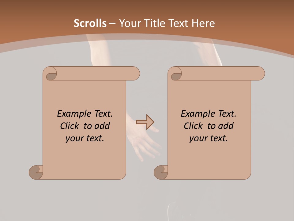 Sexy Emotion Body PowerPoint Template