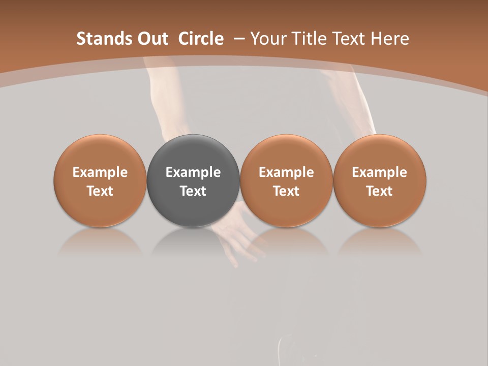 Sexy Emotion Body PowerPoint Template