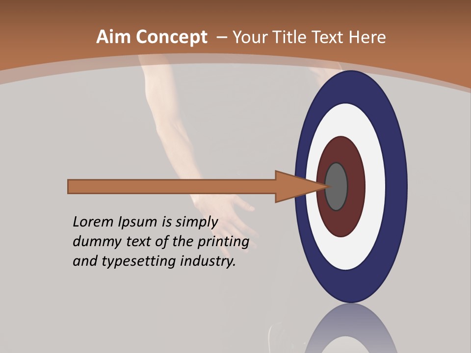 Sexy Emotion Body PowerPoint Template