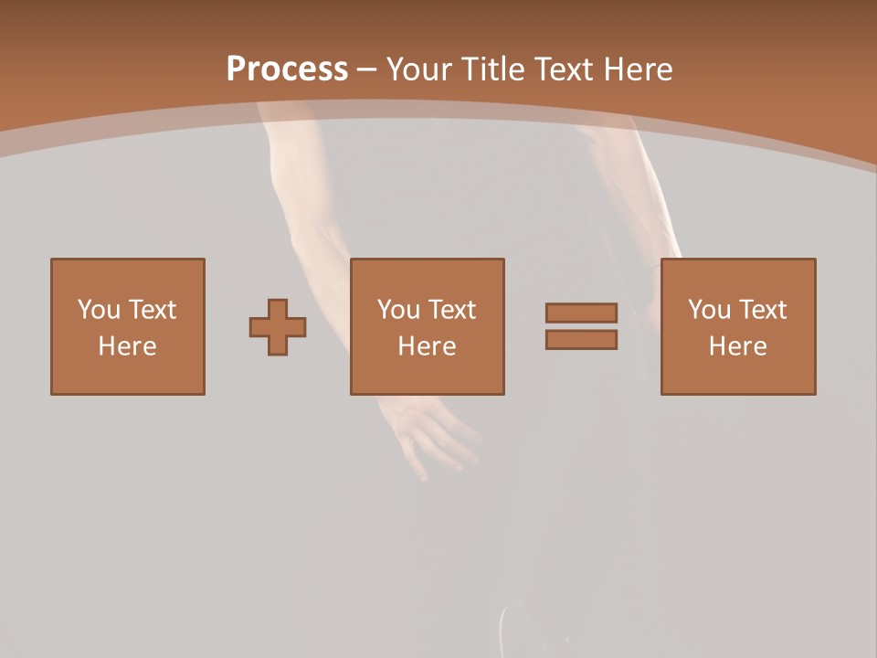 Sexy Emotion Body PowerPoint Template