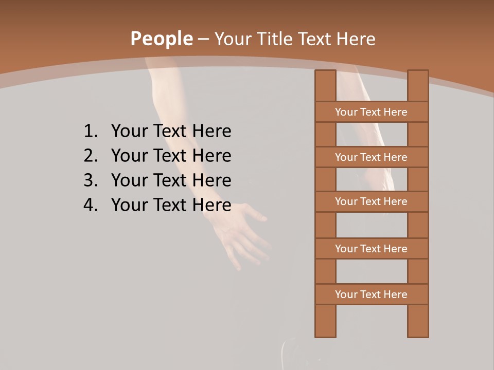 Sexy Emotion Body PowerPoint Template