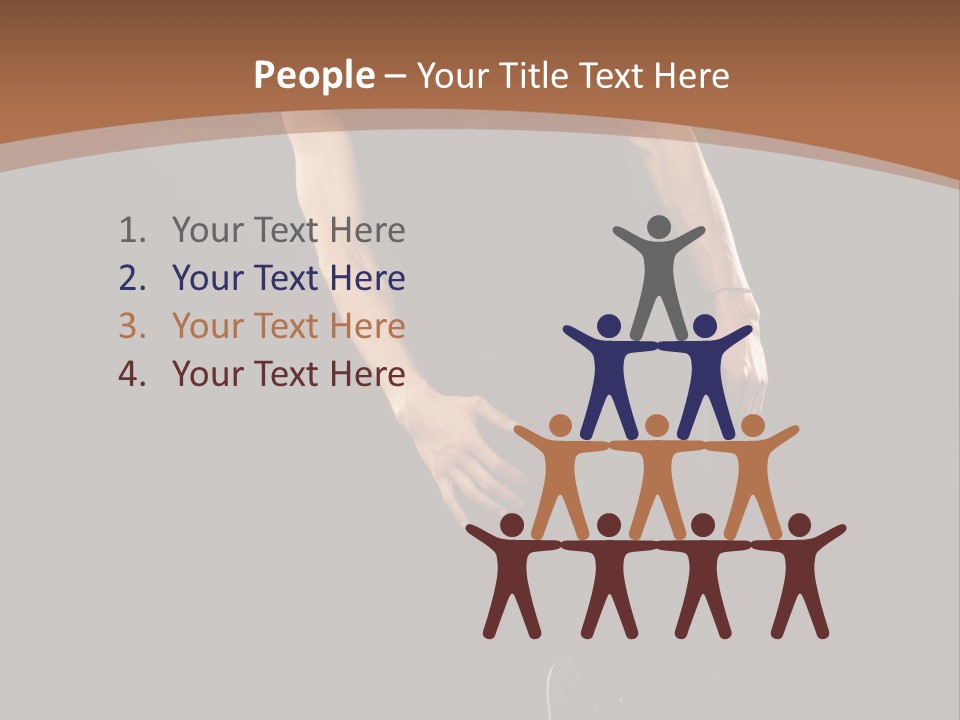 Sexy Emotion Body PowerPoint Template