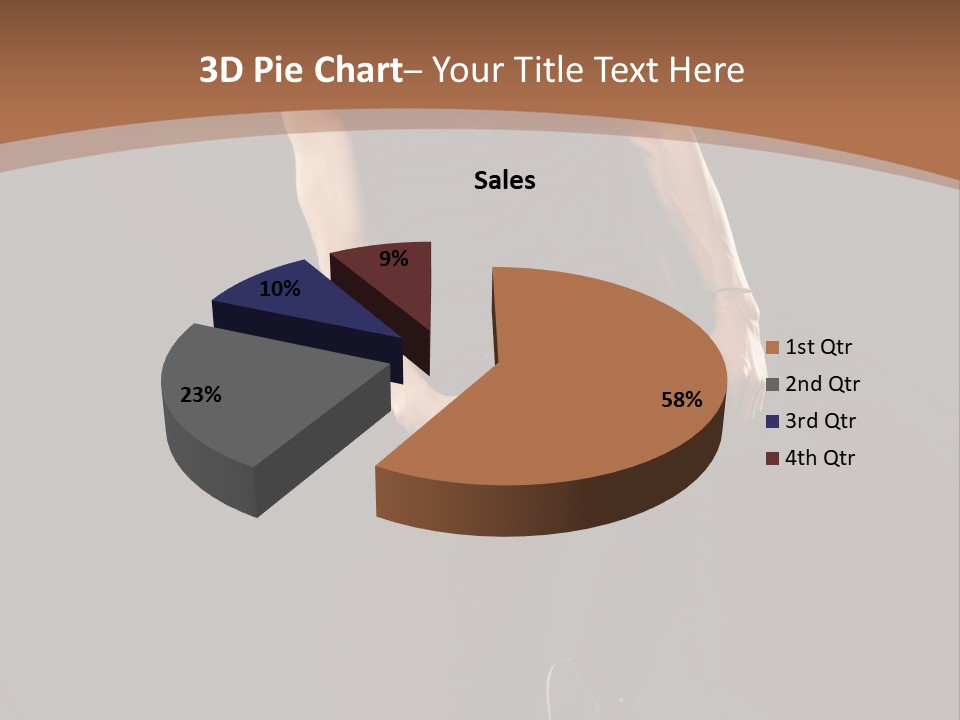 Sexy Emotion Body PowerPoint Template
