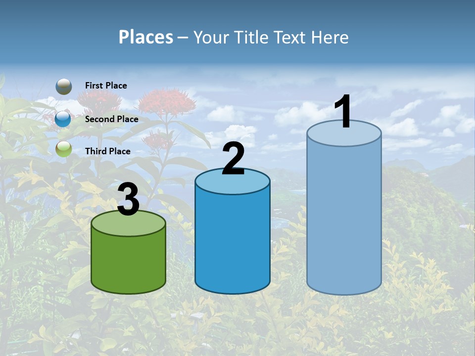 Sunny Coast Recreation PowerPoint Template