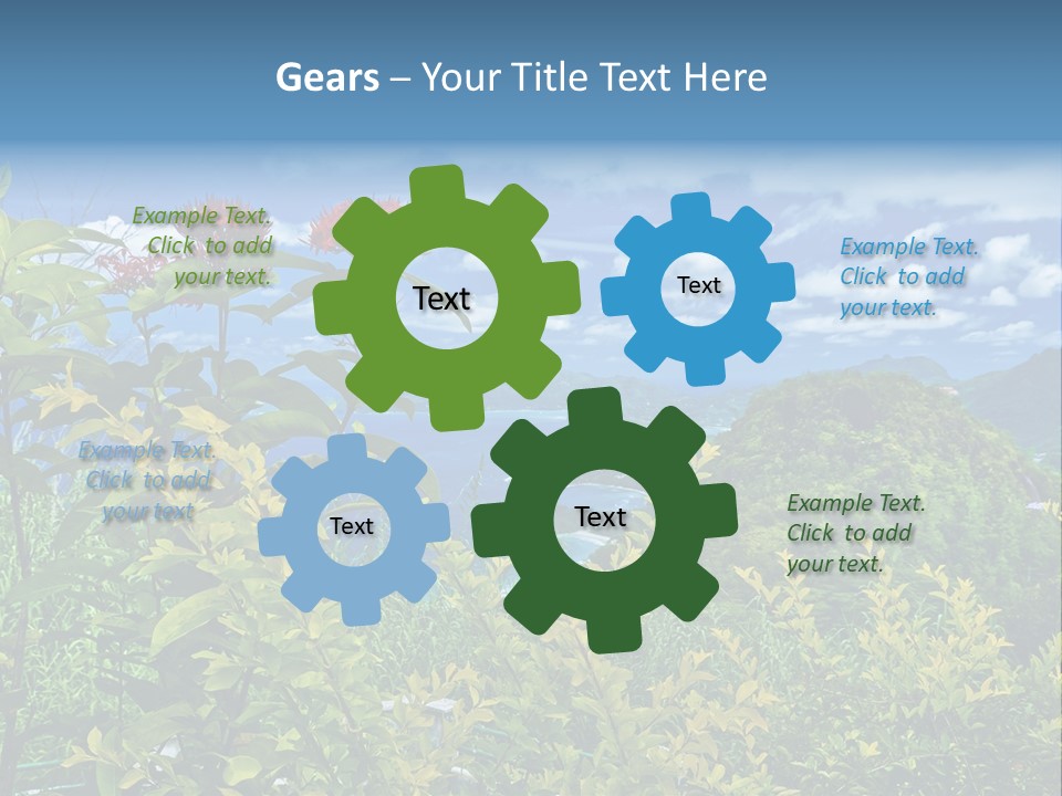 Sunny Coast Recreation PowerPoint Template