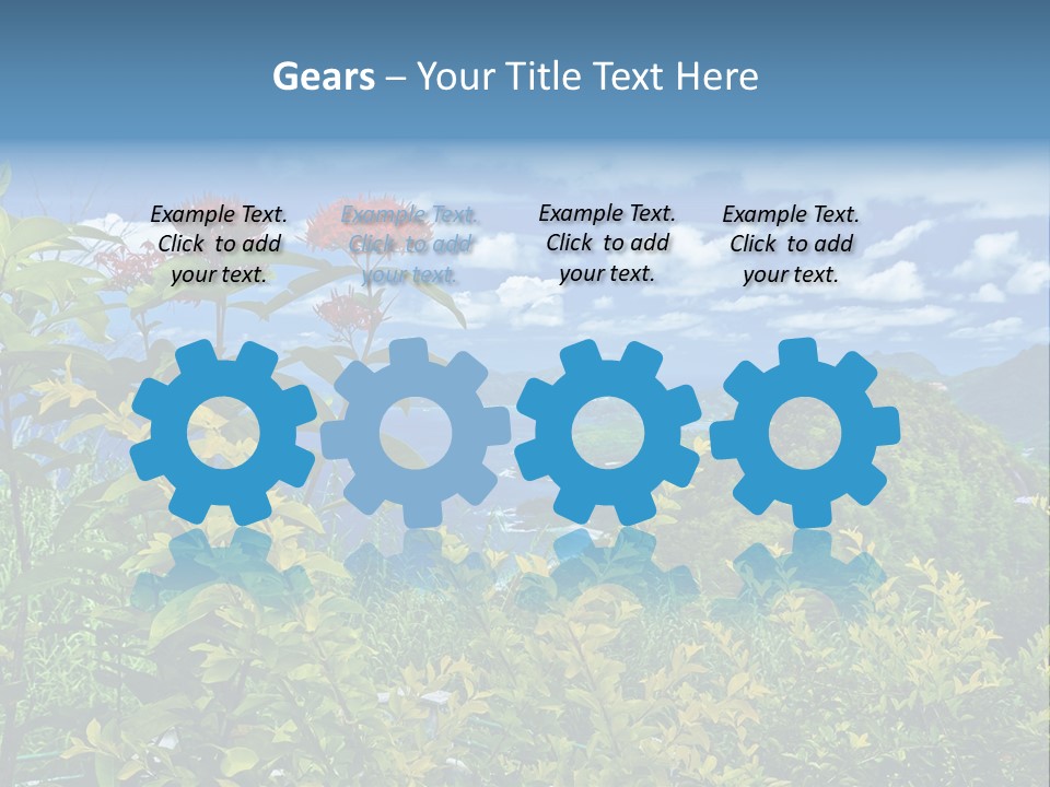 Sunny Coast Recreation PowerPoint Template