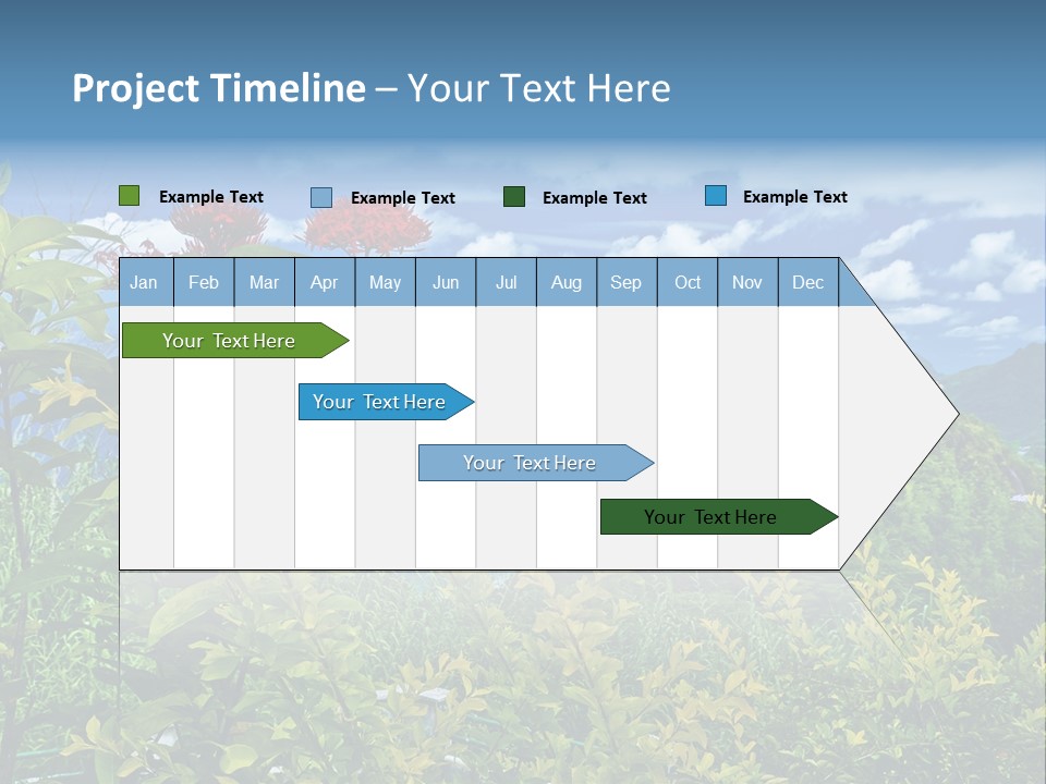 Sunny Coast Recreation PowerPoint Template