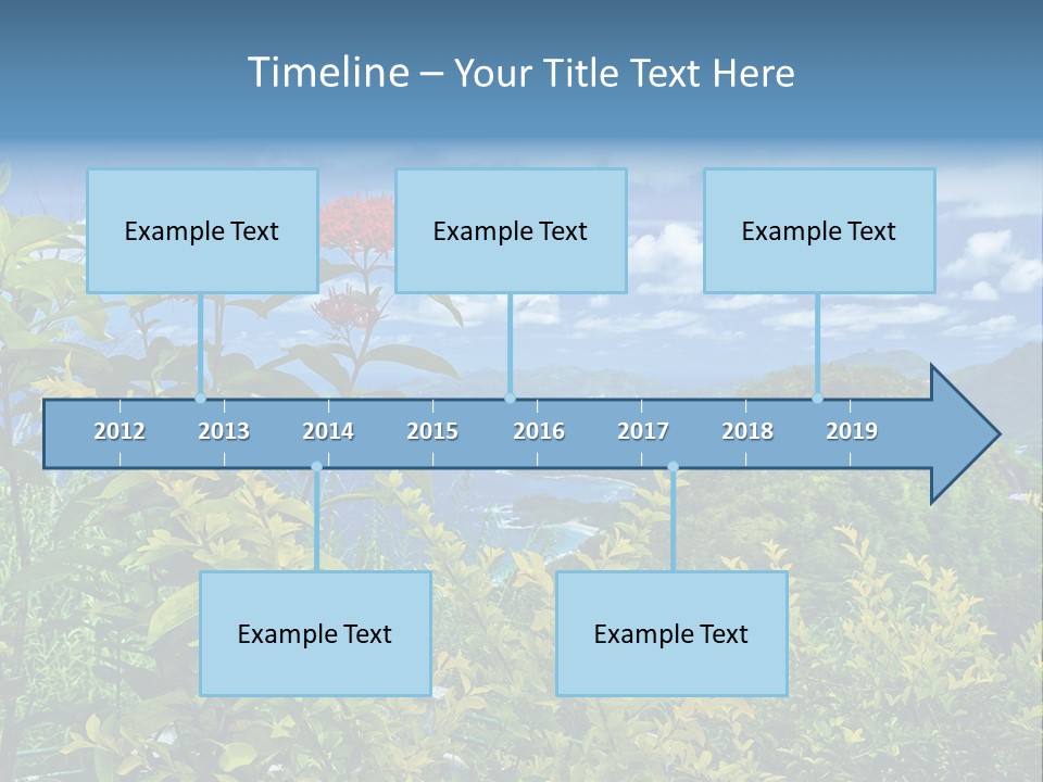Sunny Coast Recreation PowerPoint Template