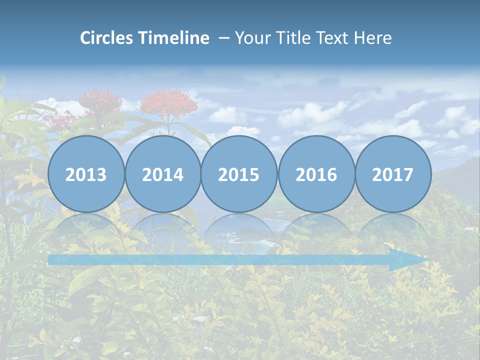 Sunny Coast Recreation PowerPoint Template