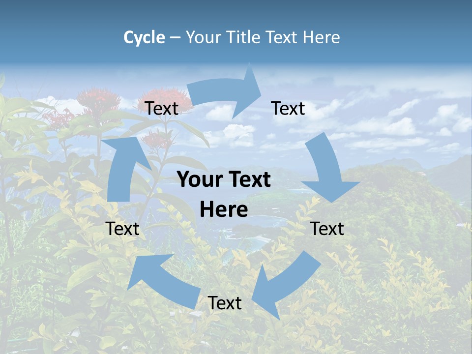 Sunny Coast Recreation PowerPoint Template