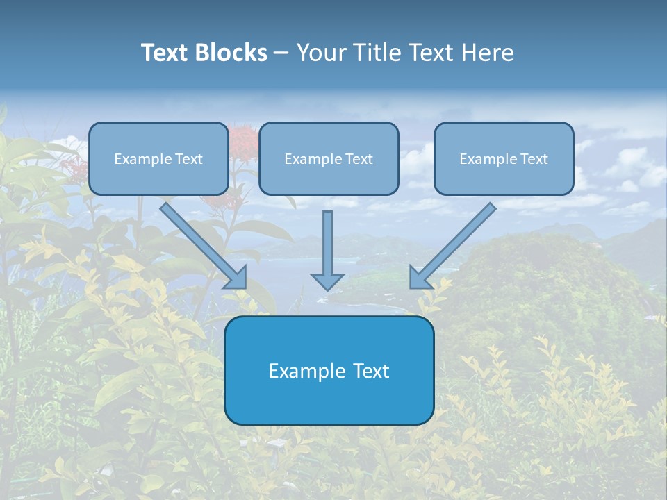 Sunny Coast Recreation PowerPoint Template