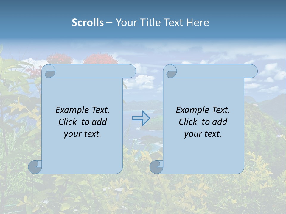 Sunny Coast Recreation PowerPoint Template