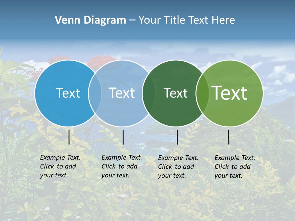 Sunny Coast Recreation PowerPoint Template