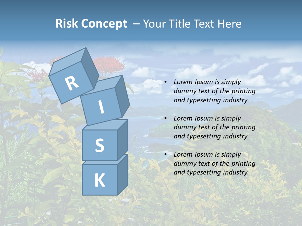 Sunny Coast Recreation PowerPoint Template