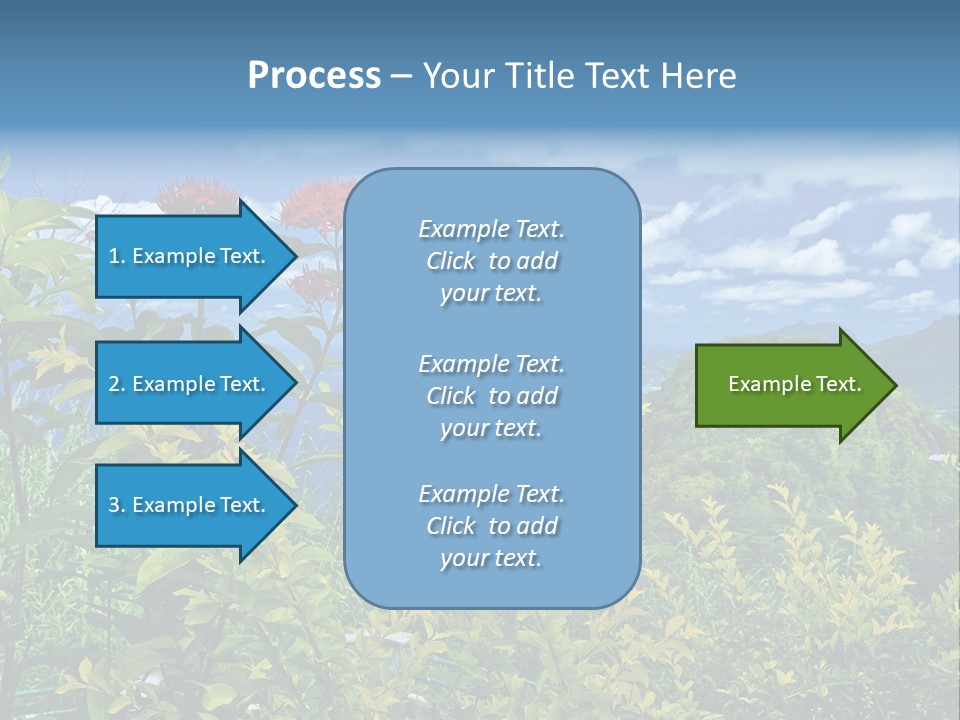 Sunny Coast Recreation PowerPoint Template