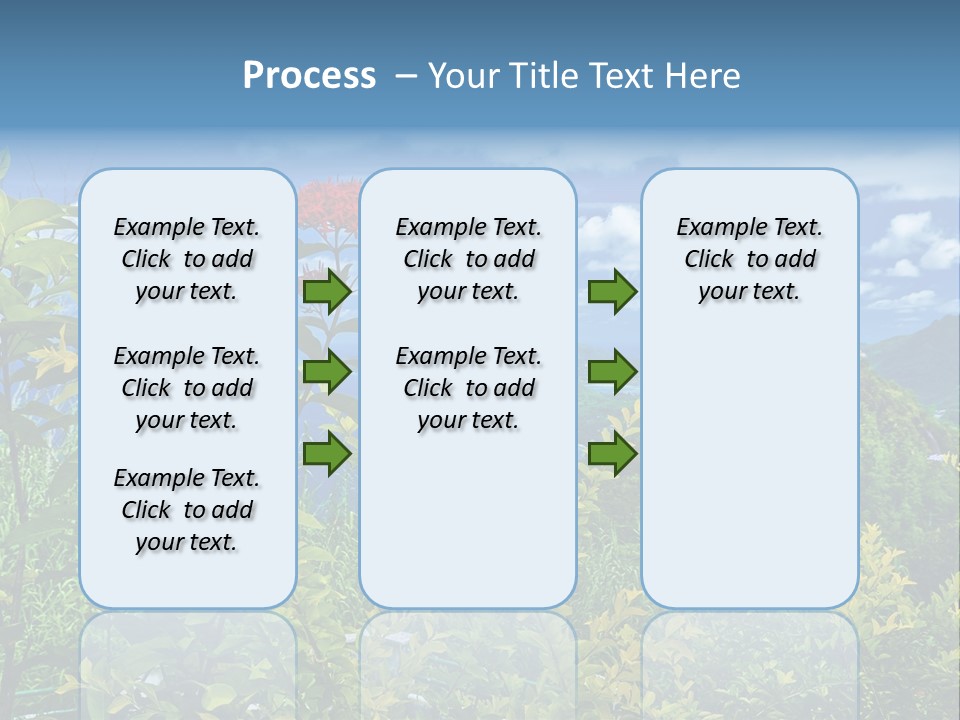 Sunny Coast Recreation PowerPoint Template