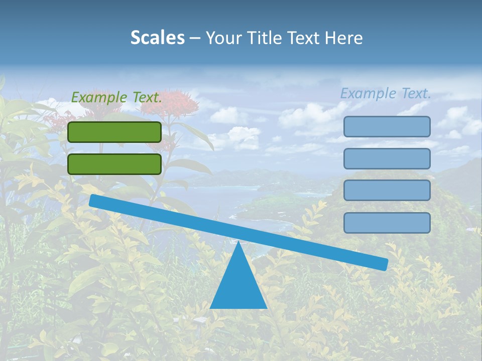 Sunny Coast Recreation PowerPoint Template