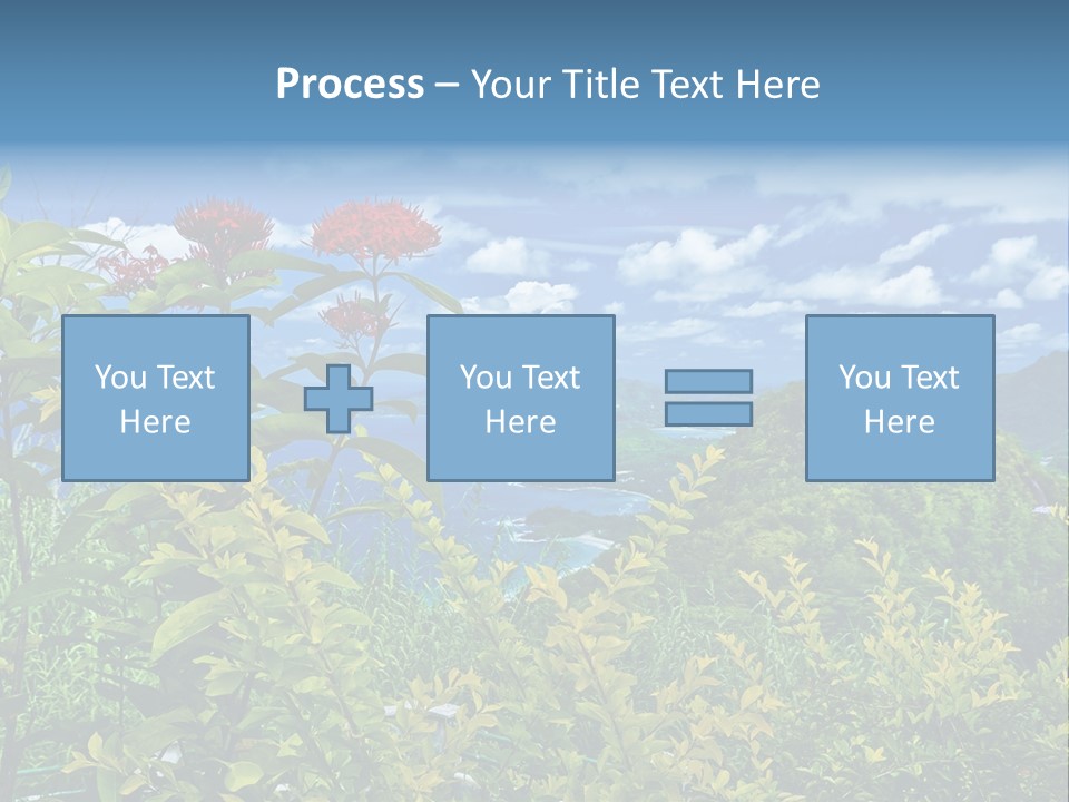 Sunny Coast Recreation PowerPoint Template