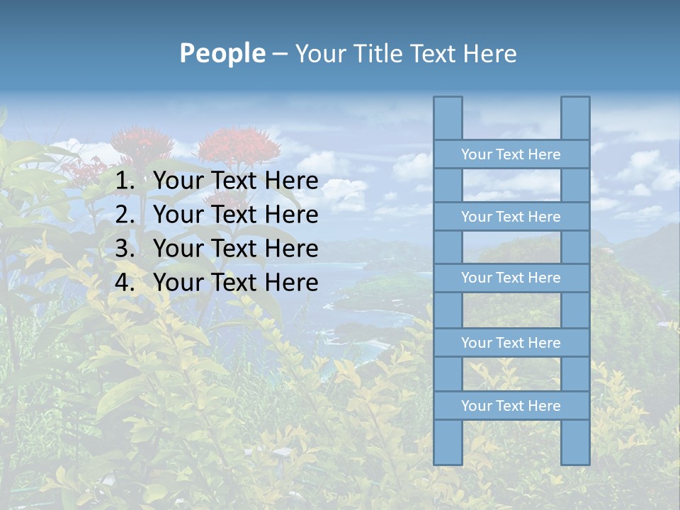 Sunny Coast Recreation PowerPoint Template