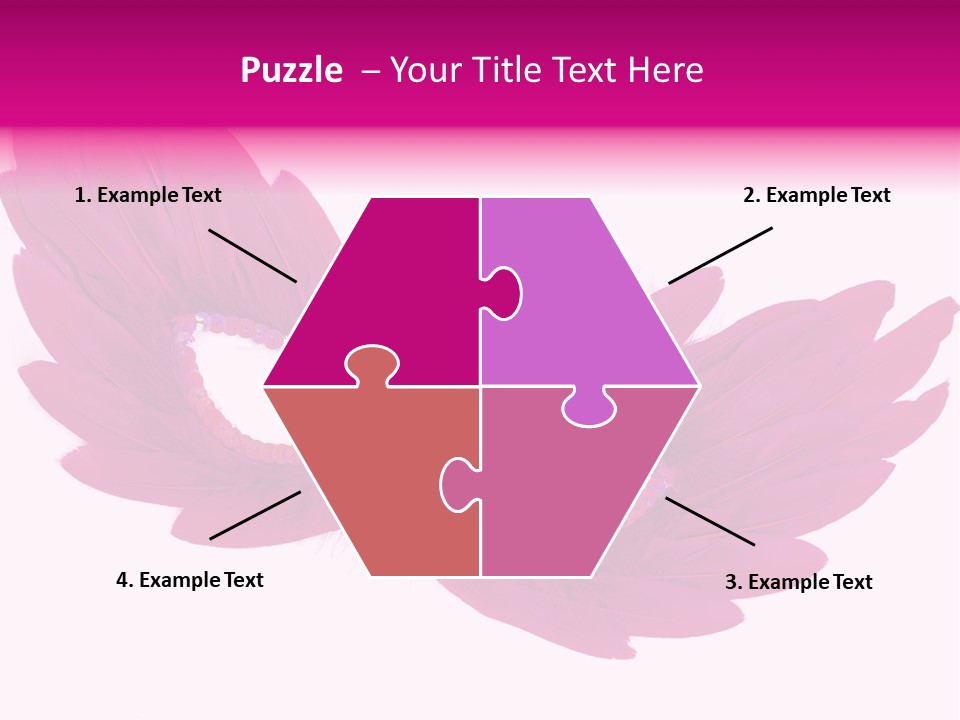 Feather Venetian Holiday PowerPoint Template