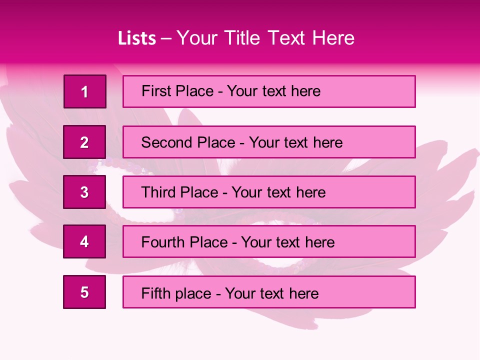 Feather Venetian Holiday PowerPoint Template