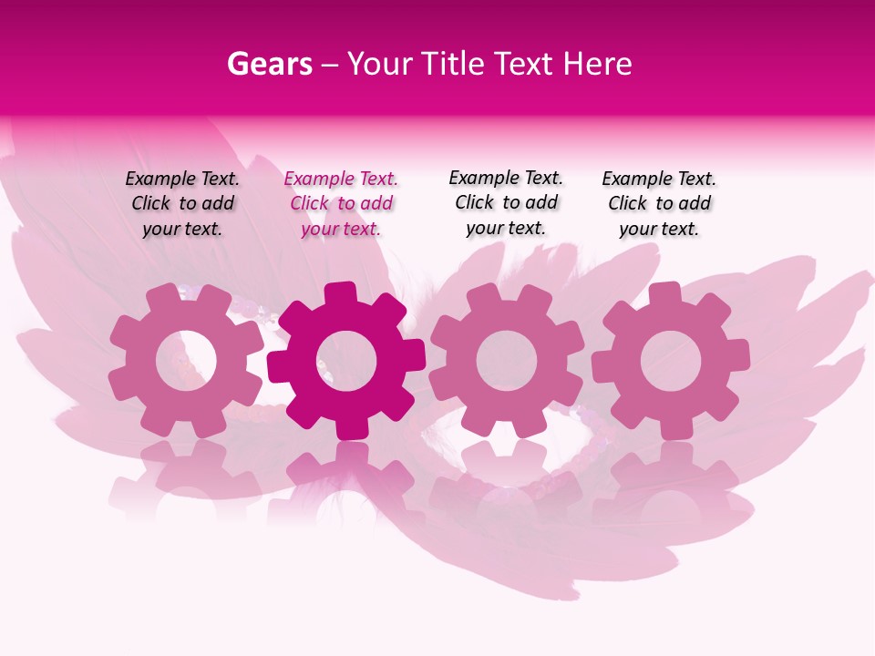 Feather Venetian Holiday PowerPoint Template