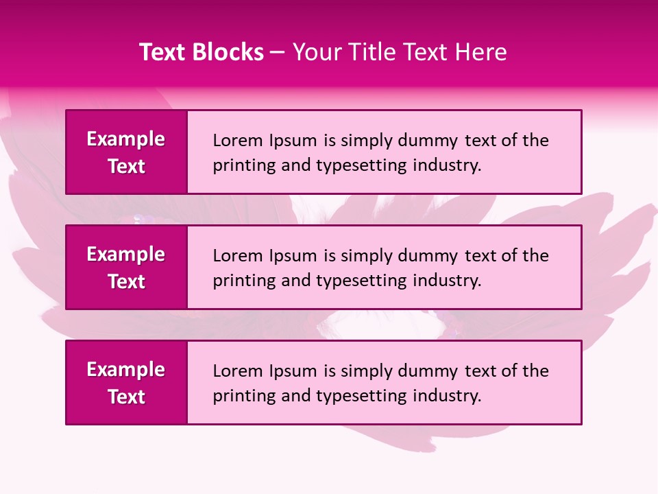 Feather Venetian Holiday PowerPoint Template