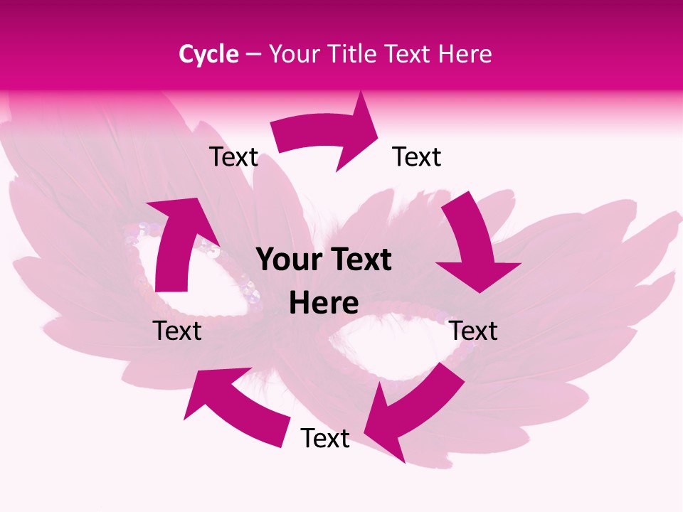 Feather Venetian Holiday PowerPoint Template