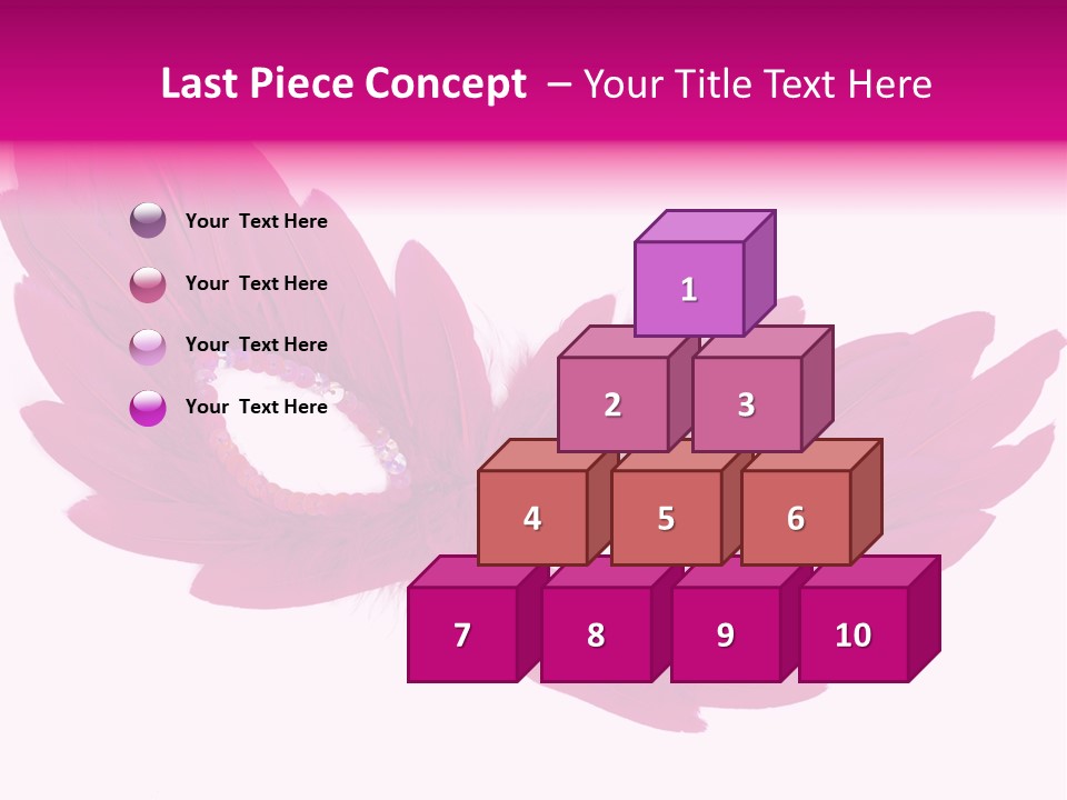 Feather Venetian Holiday PowerPoint Template