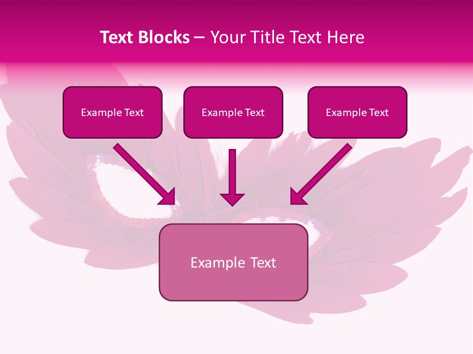 Feather Venetian Holiday PowerPoint Template