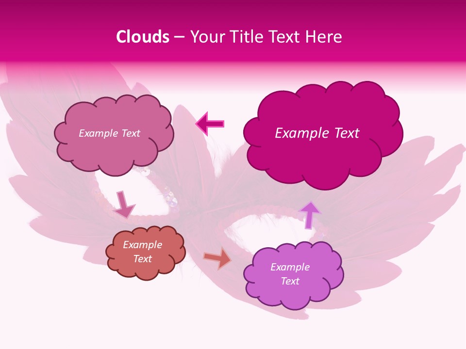 Feather Venetian Holiday PowerPoint Template