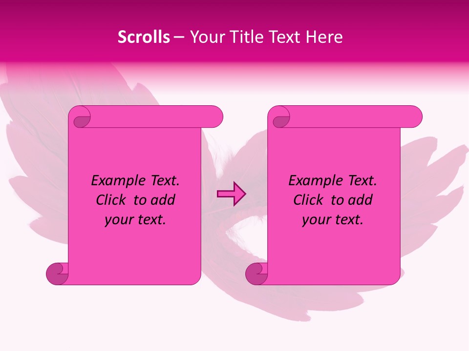 Feather Venetian Holiday PowerPoint Template