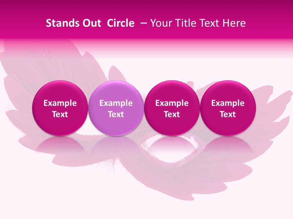 Feather Venetian Holiday PowerPoint Template